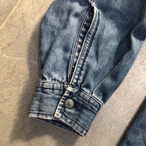 Faded Glory Oversized Denim Button Down Shirt - Picture 5 of 7